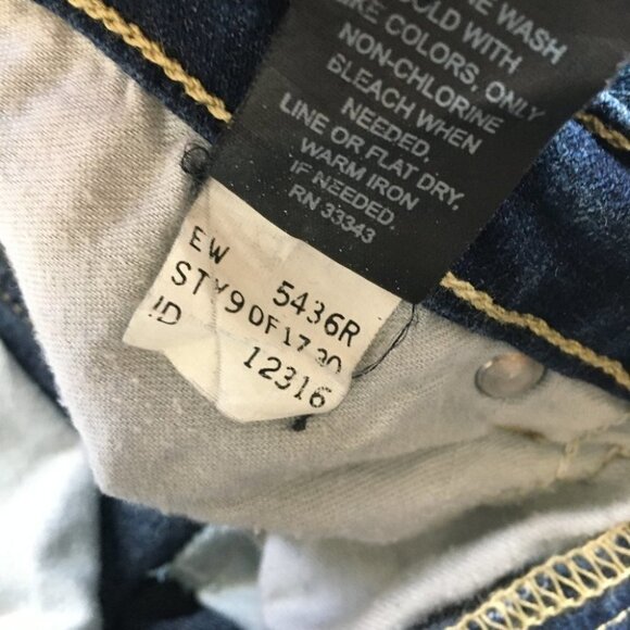 Express Sarula Precision Fit  Jeans Size 4 Reg - Picture 7 of 8